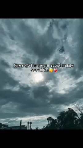 নিজের প্রতি নিজেকে ঘৃণা  হয় এতটা খারাপ কেন আমি..!😌❤️‍🩹#your_aruu🍒 #CapCut 