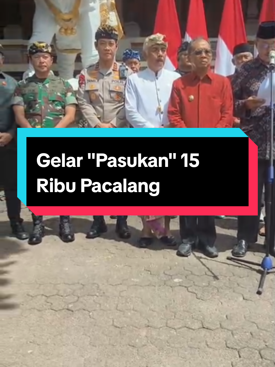 Siap Siaga Dukung TNI-Polri Jaga Keamanan Bali Pasca-Demo Anarkis, 15 Ribu Pacalang se-Bali akan Gelar 