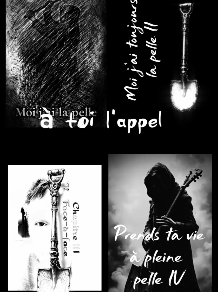 Ce son… C’est la pelle, mais en 4 coups. 4 chapitres, 4 visions. Des cicatrices, des tempêtes. Un seul morceau, mais tout un monde à creuser. 🙏J’tiens à remercier tout le monde, Parce qu’sans vous, Cette pelle resterait plantée dans le sol. des.monts.aux.mots ✍️ #pourtoii #merci #pelle #pourvoustous 