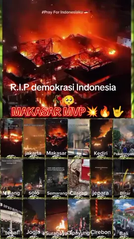update!! tragedi bulan Agustus 2025 di seluruh kota Indonesia 🔥☠️#viral #bubarkandpr #revolusi #demoojol #demodpr 