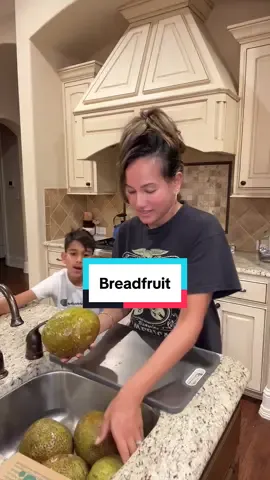Living in Dallas doesn’t mean I have to give up my West Indian roots 🌴✨.  Luckily, I’ve found plenty of local stores that carry the flavors of home. Today’s mission was breadfruit… and I came back with FIVE. 👩🏻‍🍳 Looks like it’s breadfruit chips for everyone! 🥔🔥 #Breadfruit #WestIndianInDallas #MomOf5 #GuyaneseInfluencer #guyanesetiktok🇬🇾 