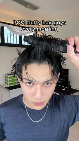 “Yeah bro I have fluffy hair”