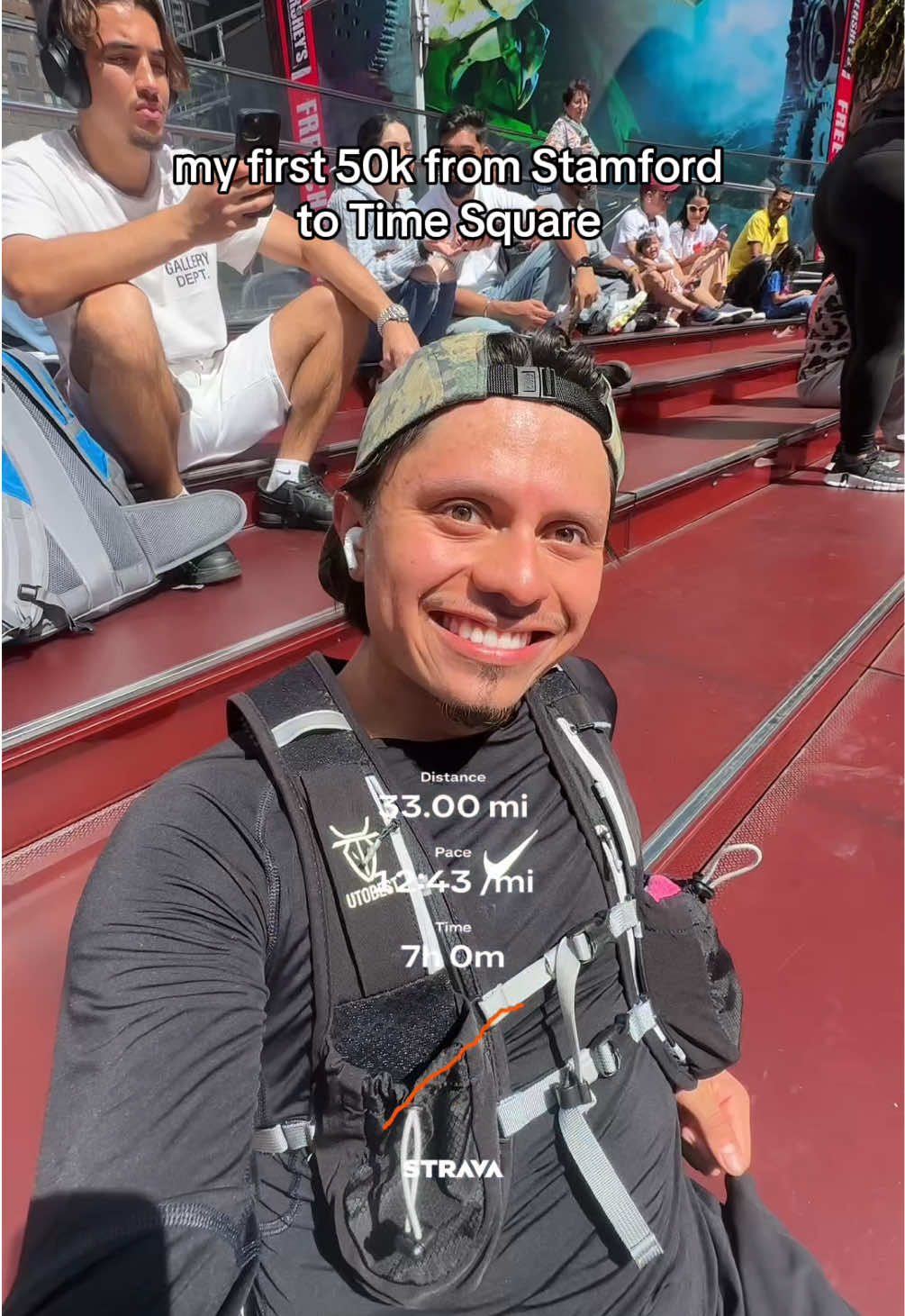 33 miles later… 🗽 #runtok #ct #ny #50k #ultra 