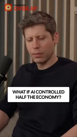 Sam Altman thinks if OpenAI hit 50% of world GDP society would step in and stop it. He compares AI to transistors - revolutionary tech that becomes invisible infrastructure powering everything. Expects more wealth redistribution as AI advances but through experiments like UBI not full socialism
