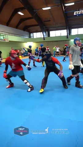 @Bailey Murphy in action at Barada Camp 🇸🇮 #pointfighting  #tkdtekkers #sparring #power 