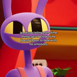 because it’s easier for him to avoid the truth (ribbit’s gone/ there’s no exit) then to live in it 😀 #theamazingdigitalcircus #digitalcircus #tadc #jax #pomni 