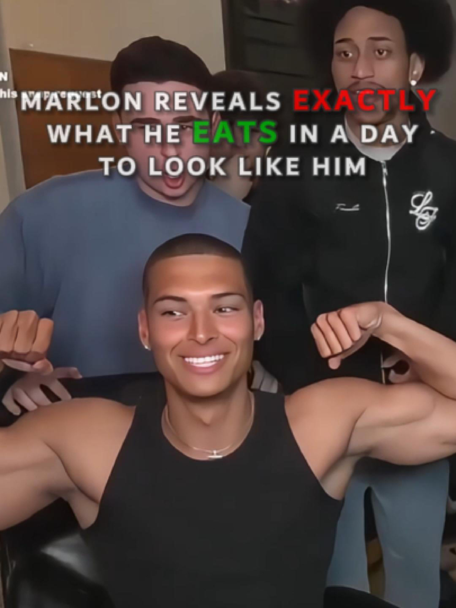 Marlon´s Daily Diet is Crazy 😳🔥 | #marlon #GlowUp #SelfImprovement #diet