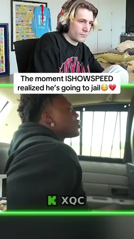 The moment ISHOWSPEED realized he’s going to jail😳💔 #ishowspeed #fyp 