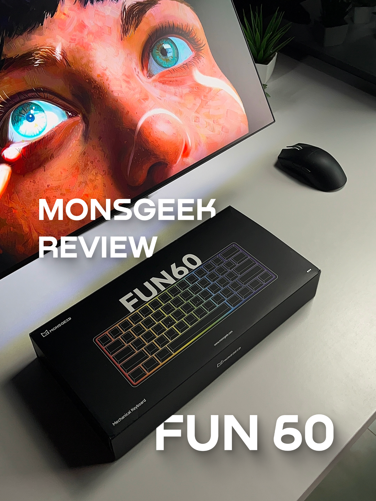 Monsgeek Fun 60 | Klyx #peripherals #Tech #techtok #setup #store #gaming