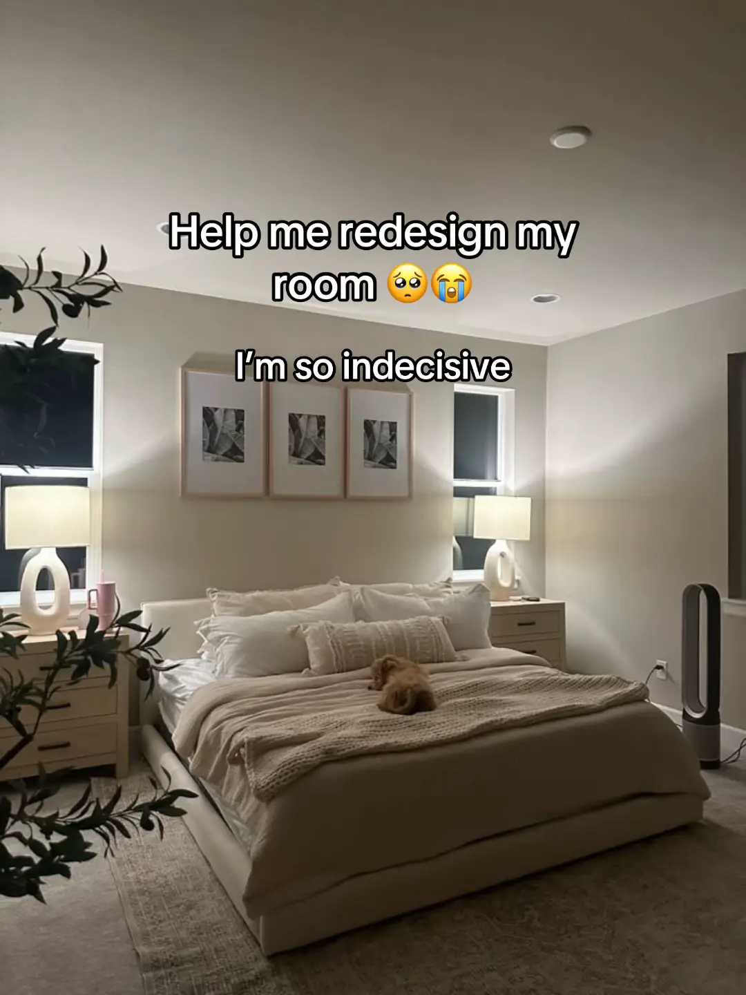 Visualize AI redecorated my room and I can’t decide which style I want! #visualizeai #homerenovation #roomdecor 