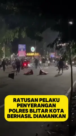 Keterangan Kapolres Blitar Kota AKBP TITUS YUDHO ULY, S.I.K, M,Si terkait penyerangan oleh sekelompok massa ke Polres Blitar Kota #polresblitarkota #penyerangan #rusuh #beranda #fyp