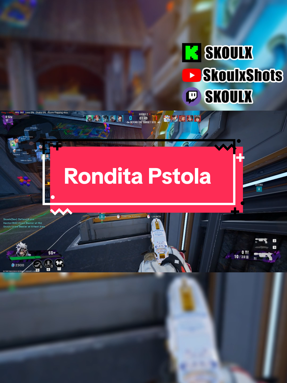 Una rondita a pistola en el modo Gear up de Fragpunk!! #fragpunk #punkpartner #Valorant #gaming #FPSGames 