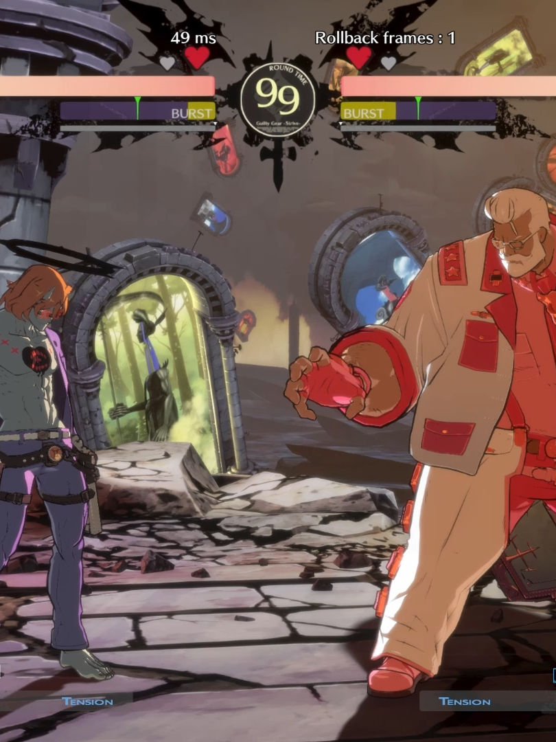 Let's see if my target audience will appreciate a little fatman coffin swangin #GGstrive #guiltygear #goldlewis #goldlewisdickinson #ranked #rankedmatch #guiltygearclips