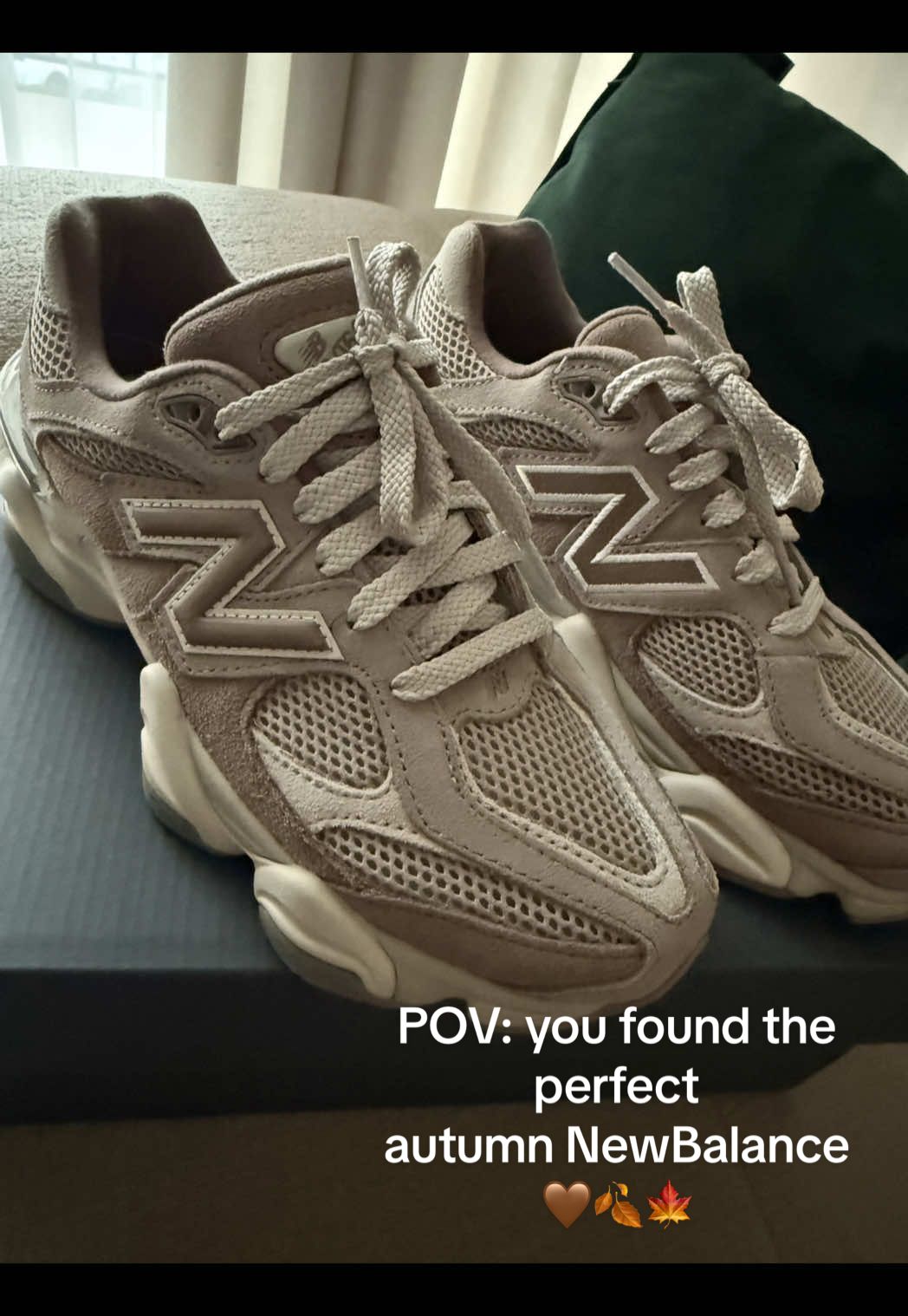 I just love them 🤎 #newbalance9060 #nb9060 #autumnshoes #newshoes #autumnoutfits @New Balance 