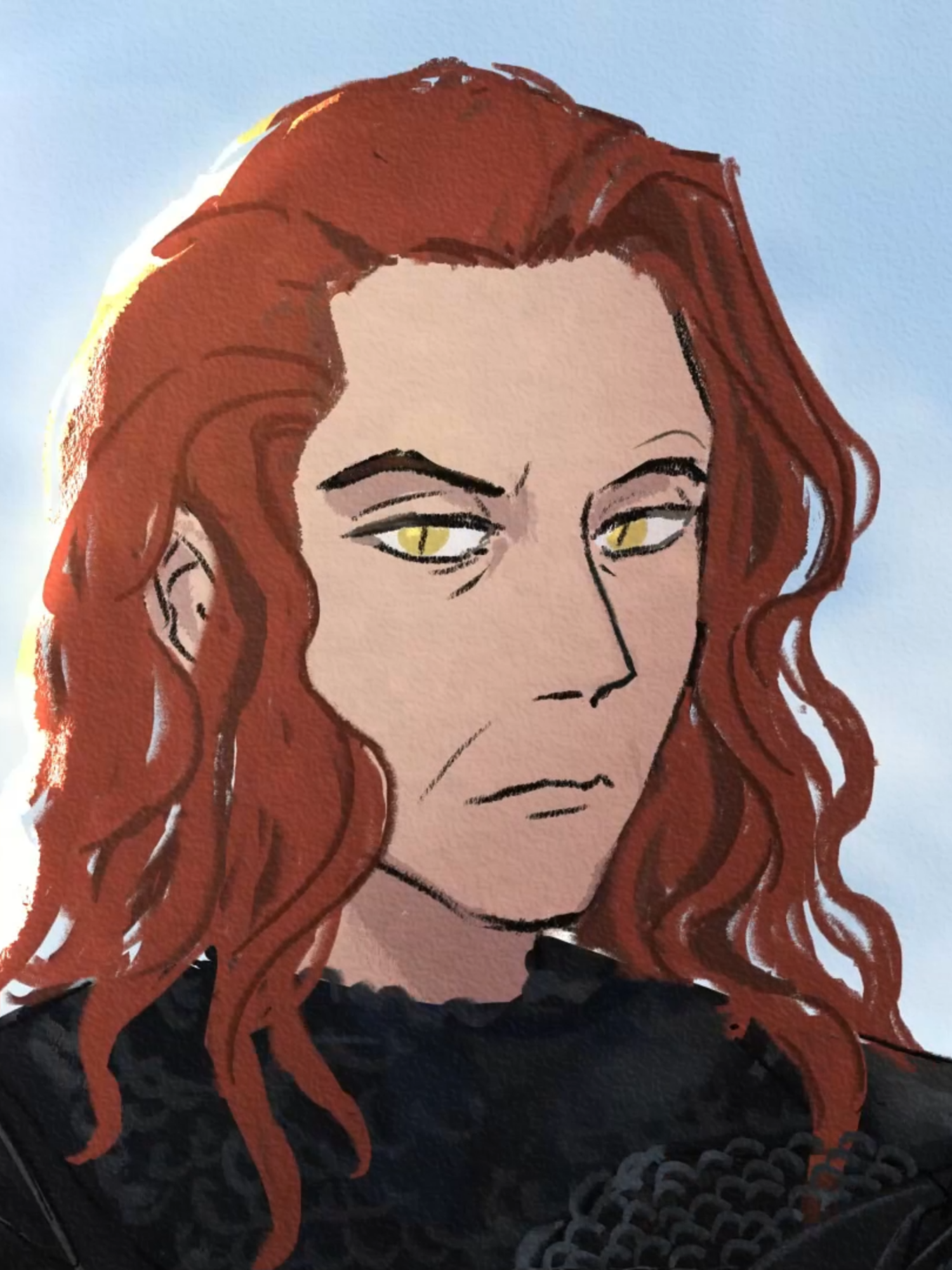 The king of not wanting to work (me too). My fyp became only medieval knights because of this, also crowley would 100% not have long hair underthere, imagine the upkeep. + Going to be slowing down on making content cause I'm going back to university soon  - - #goodomens #goodomensanimatic #animation #crowleygoodomens #aziraphale #ineffablehusbands #knights #aziracrow #goodomensfanart