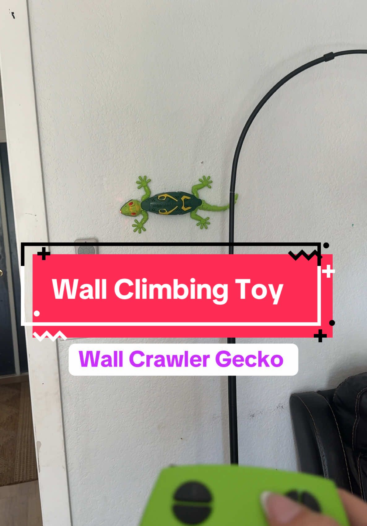 Wall, crawler, gecko toy! It climbs the walls forward backwards and spins, and can climb on the ground! This will be the best Christmas gift for kids this year! #WallCrawlerToy #WallCrawlerGecko #WallClimbingGecko #WallClimbingToy #ClimbingToy #RemoteControlToy #GeckoToy #LizardToy #ChristmasGiftsforkids #KidsChristmasGifts #GiftsForBoys#GiftsForKids 