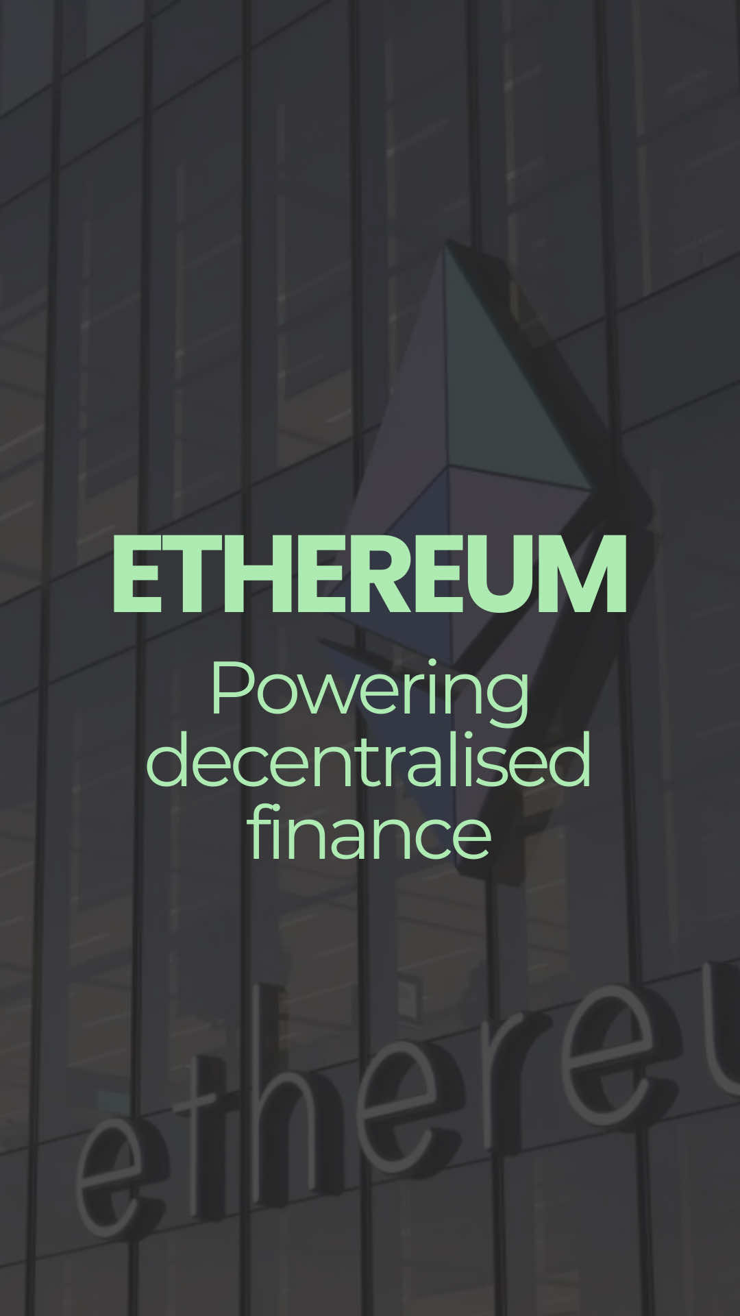 Here is what you need to know about Ethereum 👇🏼 #ethereum #cryptoinvesting #altcoinseason #cryptocurrencies 
