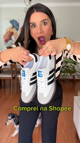 Tênis Shopee #shopee #adidassamba #comprinhasshopee 