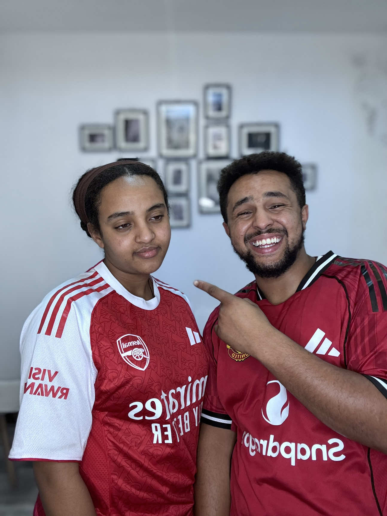 ደስ የሚል ሳምንት #arsenal #manchesterunited #football #couple #fyp 