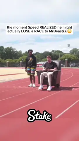the moment Speed REALIZED he might actually LOSE a RACE to MrBeast👀😳#ishowspeed #fyp #viral #trending 