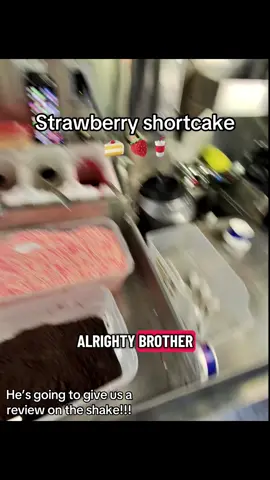 Strawberry Shortcake Milkshake 🍓✨ Customer gave it a 10/10 — what’s your rating? 👇😋 #strawberry #milkshake #icecream #strawberryshortcake #fishtown 