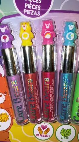 Care Bear Lippies so cute 🥰 #lipgloss #carebears #makeup #beauty #foryou 