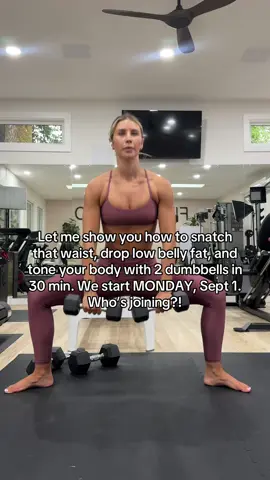 Dumbbell strength x Pilates workouts on fit with coco! #dumbbellworkout #athomeworkout #workout #workoutmotivation #workoutroutine 