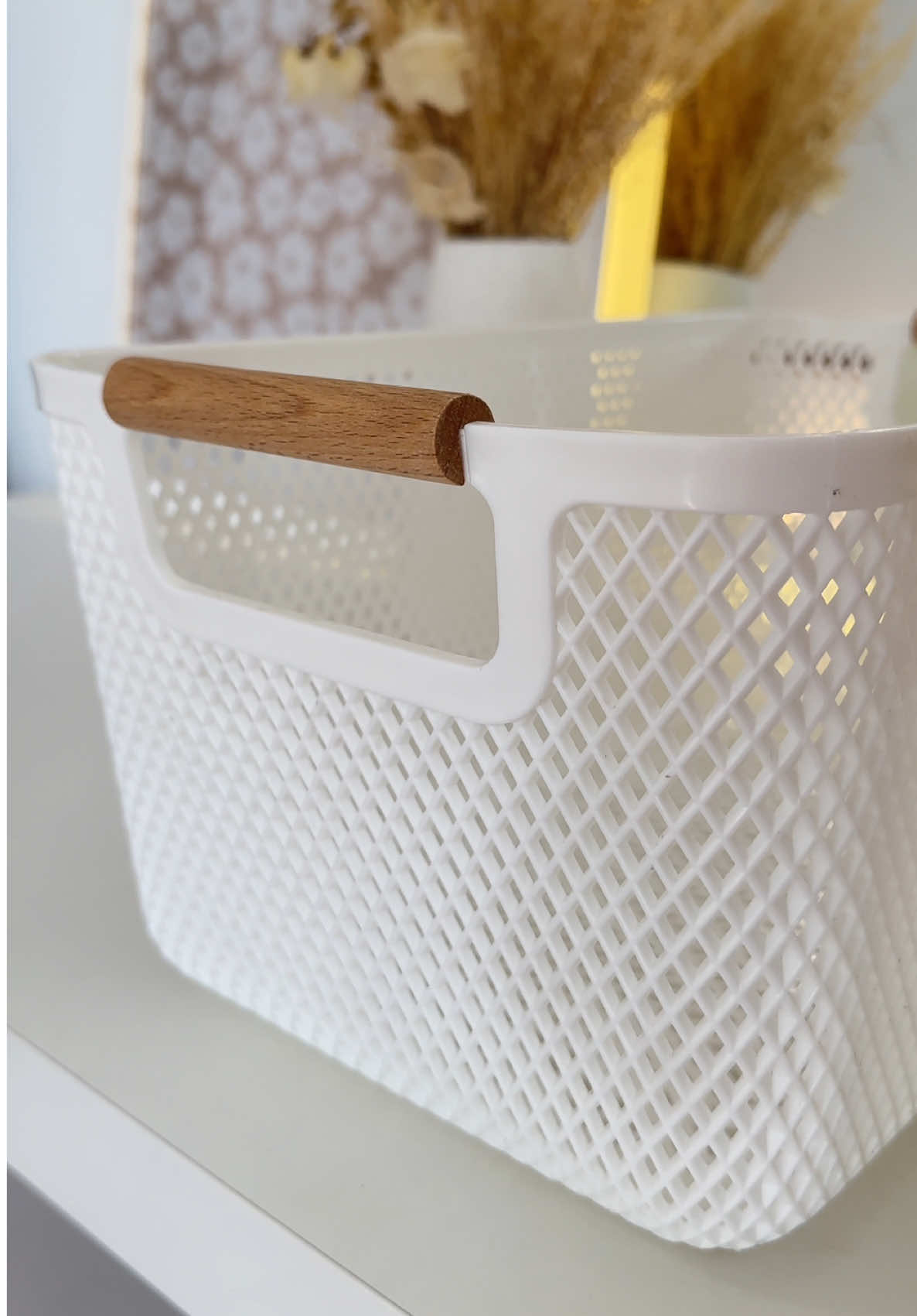 Minha cestinhas organizadoras da shopee para meu enxoval de casa! 🏠  Vou usá-las na lavanderia mas com certeza vou comprar outras para organizar outros ambientes da casa! #shopee #enxovaldecasanova #enxovaldecasa #shopeehaul 