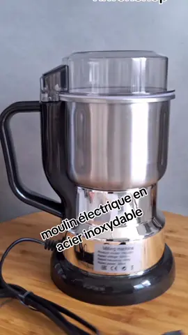 puissant rapide et pratique nouveau moulin électrique  #moulin #accesoirescuisine #poudre #epices #tiktokshop 