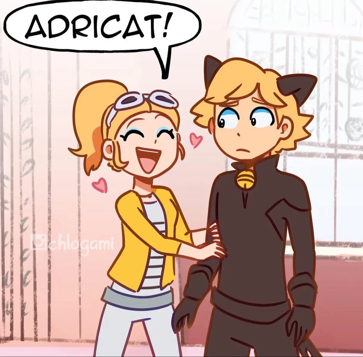 #miraculous #ladybug #anime credit: Chlogami on IG!💛✨