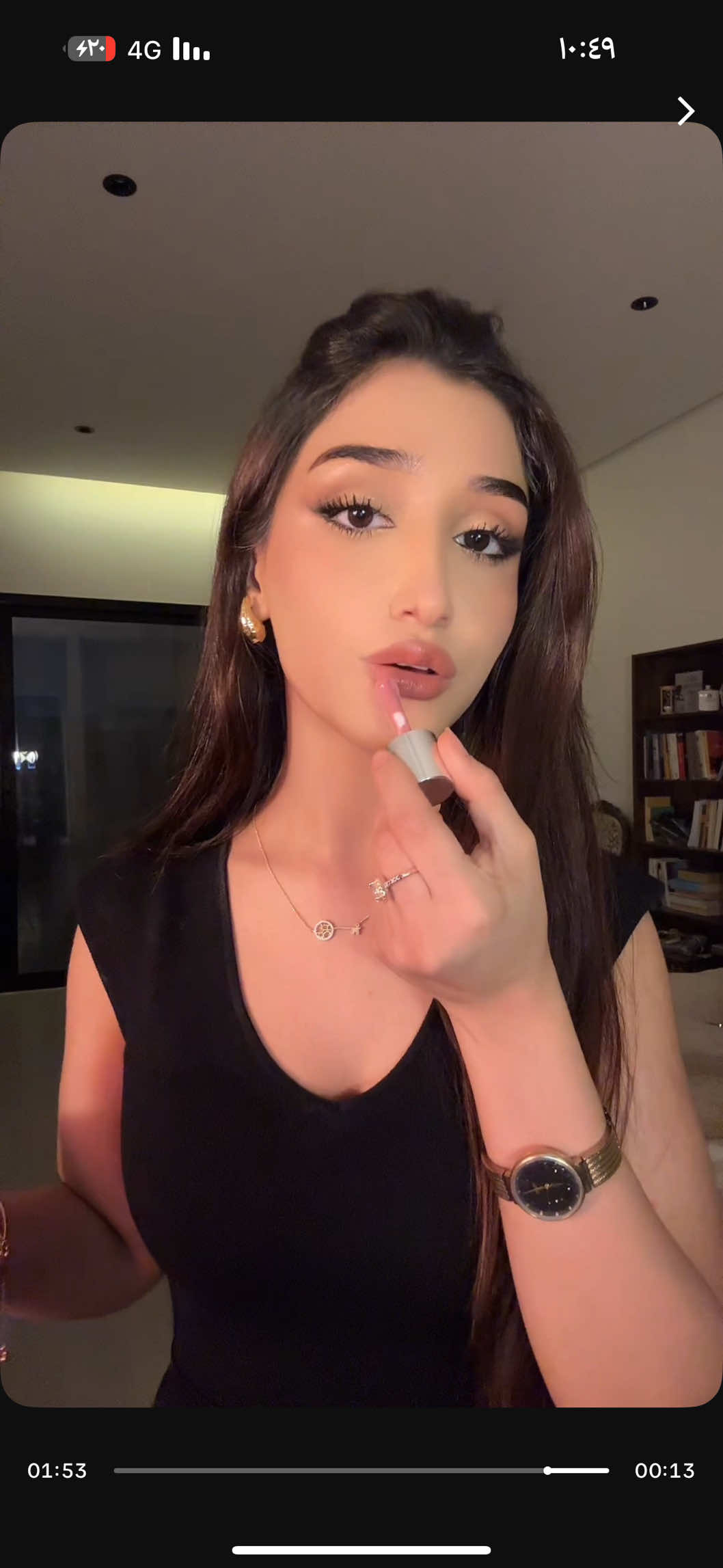 ‎الليب قلوس هذا افضل شي قد جربته بتكبير الشفايف خيااالي🧡  @YSL Beauty Loveshine Plumping Lip Oil Gloss #44 #makeup #fragrance #ad