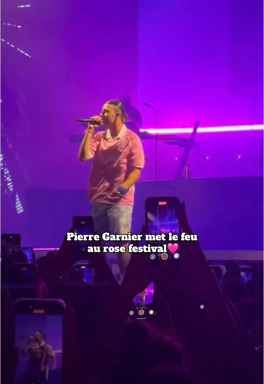 Pierre garnier au rose festival ce soir ! #pierregarnier #rosefestival #toulouse #pourtoi #foryou #pgm 