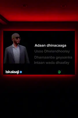 Adaan dhinacaaga usoo dhalandhoolay🥹💕#jawi_bila🌊❤️🌴 #lyrics_songs #somalimusic #somalitiktok 