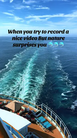 Did not expect that to happened 😎 #cruiselife #carnivalfirenze #carnival #ocean #nature 