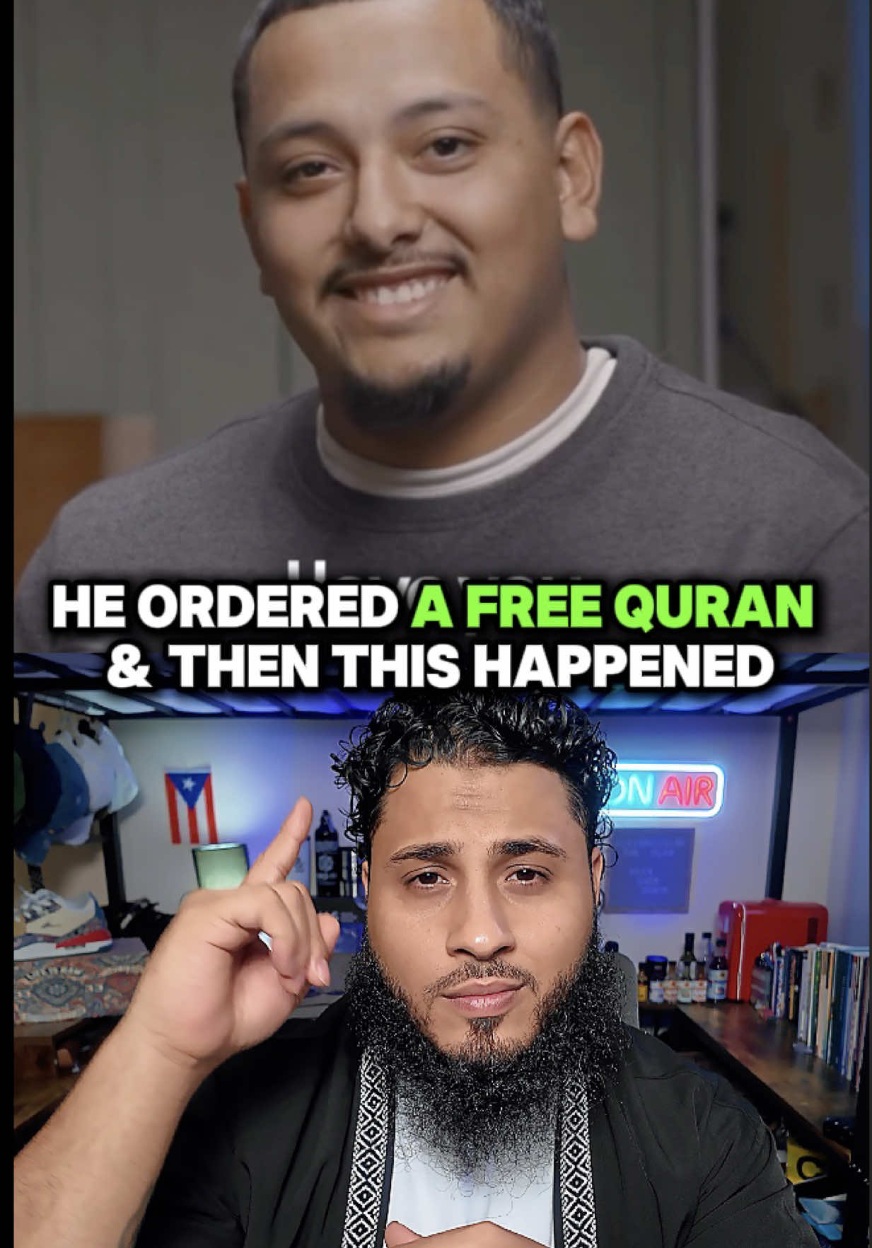 He Told Everyone The Quran Was From The Devil, Until Allah Spoke To Him Directly. In This Video Akhi Bronko Ordered A Free Quran And Opened It To Read. The Quran Spoke To Him & Told Him exactly What He Needed to Hear. He Felt The Pressure Of His Heart Opening Up To The Truth and Got Scared But He Received Exactly What He Was Searching For Which Scared Him At First. The Conclusion He Came Up With Is That It Was From The Devil But Allah Spoke To Him Through The Quran. #muslim #islam #hispanic #latino #quran 