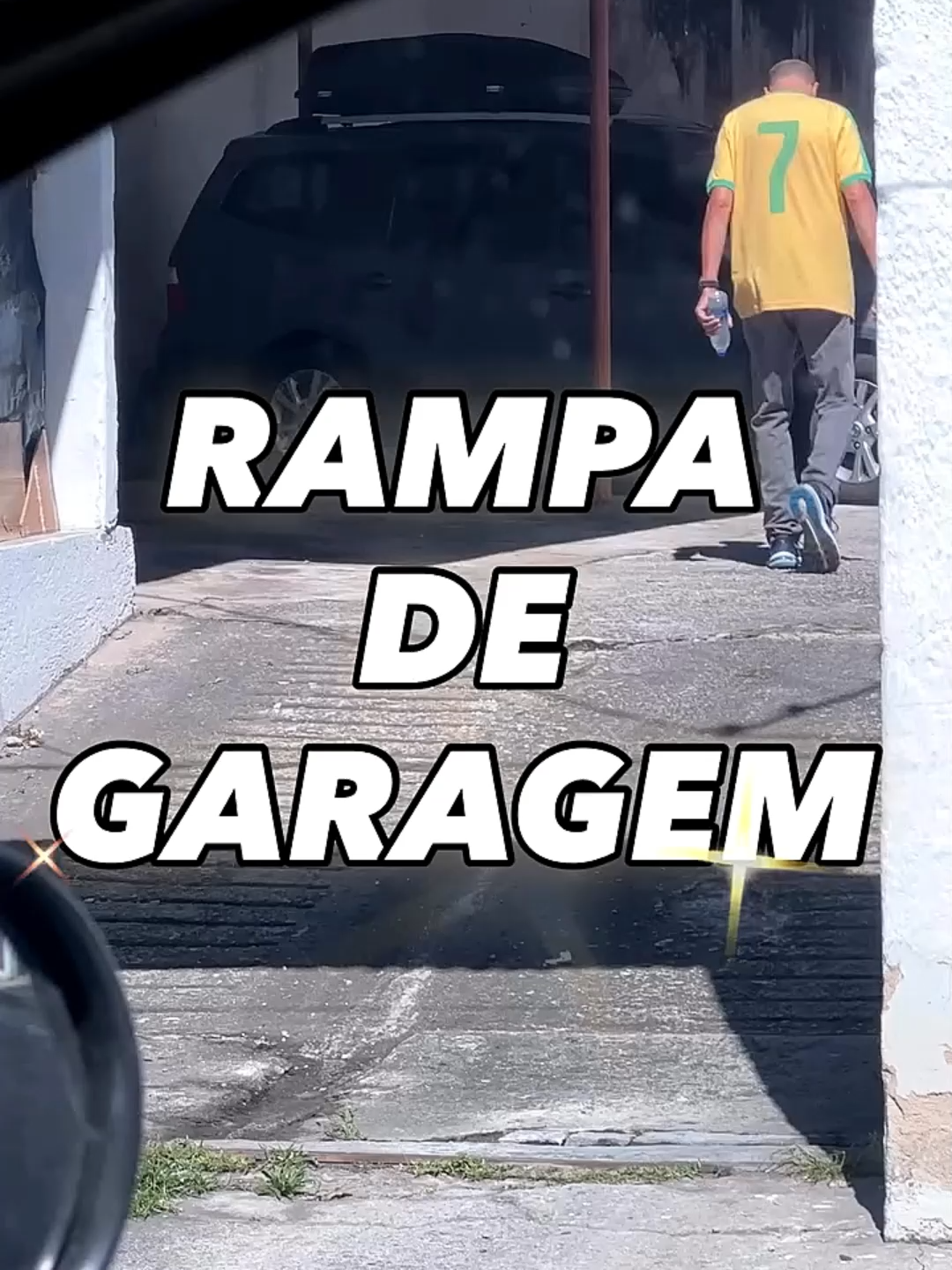 ACELERA TUDO E VAI #garagem #rampa #dirigir #estacione #estacionar #parar #baliza #dirigir #carro #carros #rua #pista
