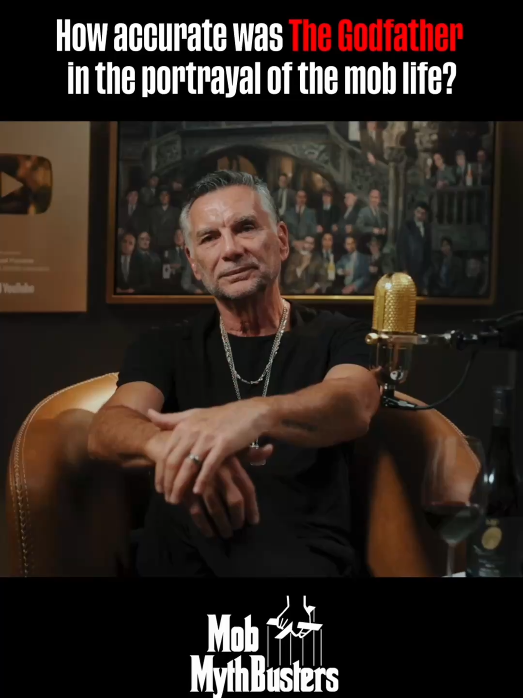 How accurate was The Godfather in the portrayal of the mob life? The Godfather may be one of the greatest films ever made—but when it comes to accuracy, Michael says Goodfellas hit closer to home. What do you think—Godfather or Goodfellas? Salute 🍷 #godfather #mythbusters #goodfellas #wiseguy #cosanostra