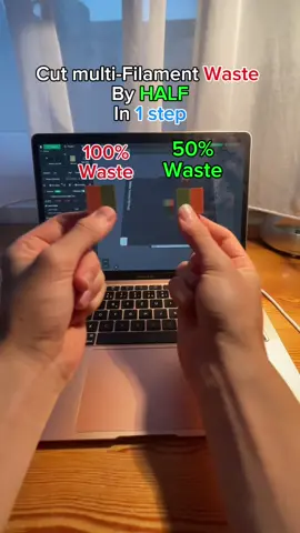 Insane Filament hack to not waste🔥 #3dprint #bambulab #tutorial 