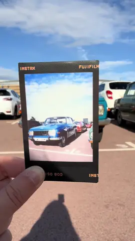 Making use of Lauren’s new Polaroid camera 📸 #skoda #wartburg #peugeot #polaroid #camera 