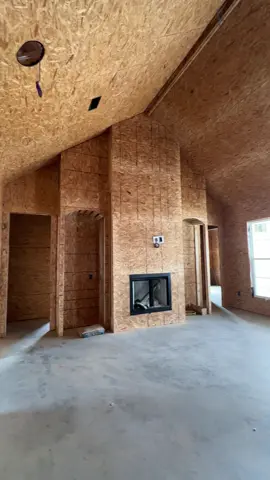 POV - your husband blows another budget by deciding to solid sheet plywood through the entire house🤓🏠 Apparently solid sheeting makes for a stronger house, better insulation and you can hang anything wherever you want without finding a stud!  ⭐️ turned off comments because some of you are truly wild and I'm flabbergasted. So many opinions and comments made by people who look like they can't even tell the difference between a hammer and a flathead screwdriver.  ##homebuilding##newconstruction##foreverhome##newbuild##customhomes