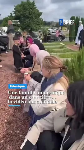 Polémique en Belgique: une famille pique-nique et marche sur des tombes dans un cimetière #actu #faitsdivers #deces #cimetiere 