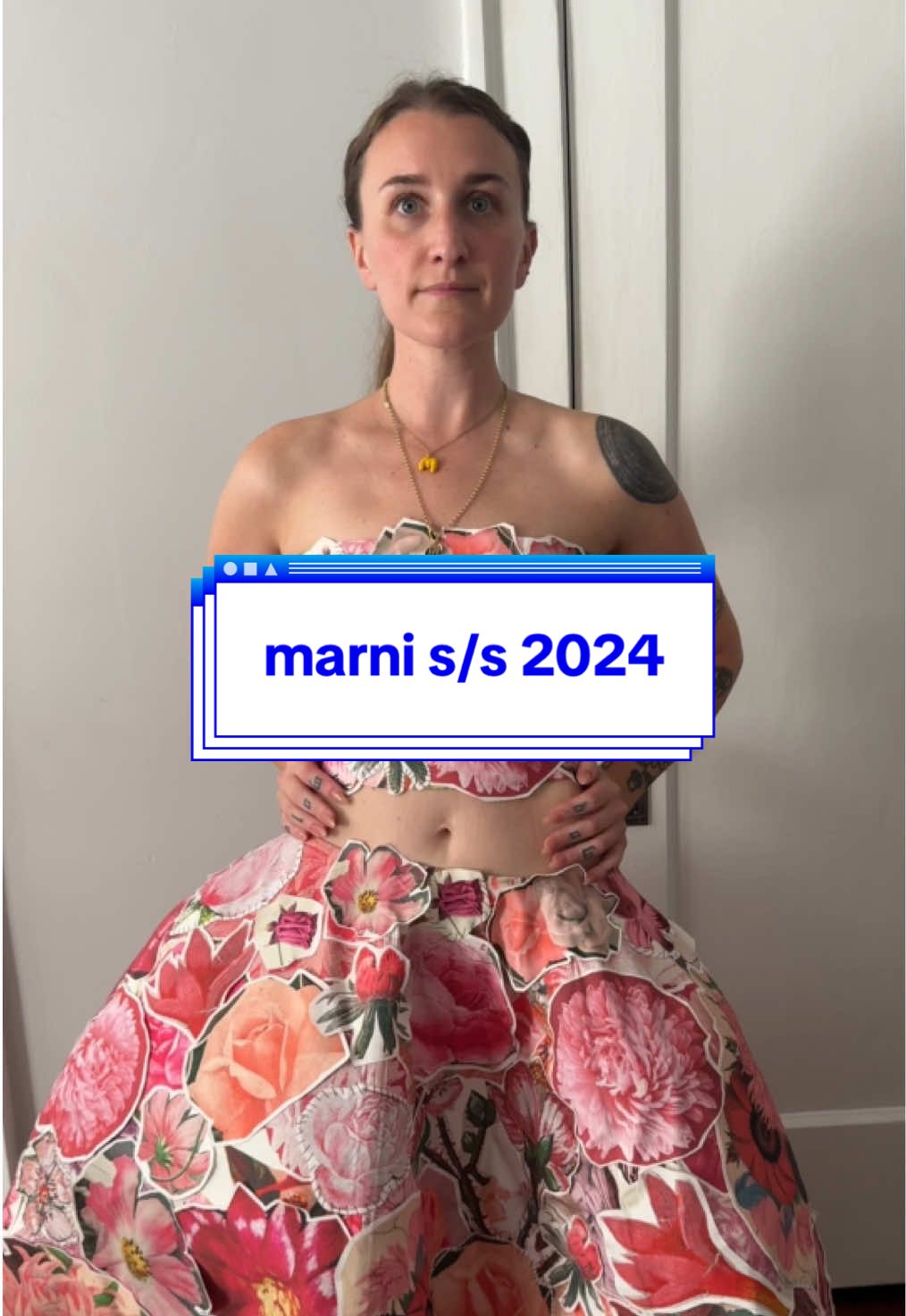 🌺forever THAT girl bc i SAID SO 🌸#marni #fashiontok #fashioncollection #OOTD 