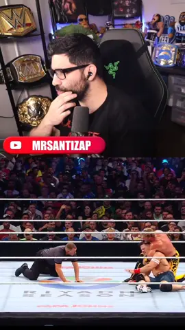 JOHN CENA VS LOGAN PAUL AT WWE CLASH IN PARIS WAS AWESOME #WWE #wweclash #clashinparis #johncena #loganpaul #mrsantizap 