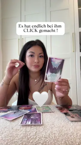 Es hat Klick gemacht bei ihm ✨ #Kartenlegen#kartenlegenlassen#kartenlegerin#orakel#orakelbotschaft#liebesorakel#liebesbotschaft#botschaft#hellsehen#wahrsagen#tarot#tarotttok#legung#liebeslegung#fürdich#fy#fyp#viral 