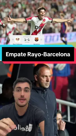 Empate entre Rayo Vallecano y Barcelona #deportesentiktok #tiktokfootballacademy #laliga #rayovallecano #barcelona 