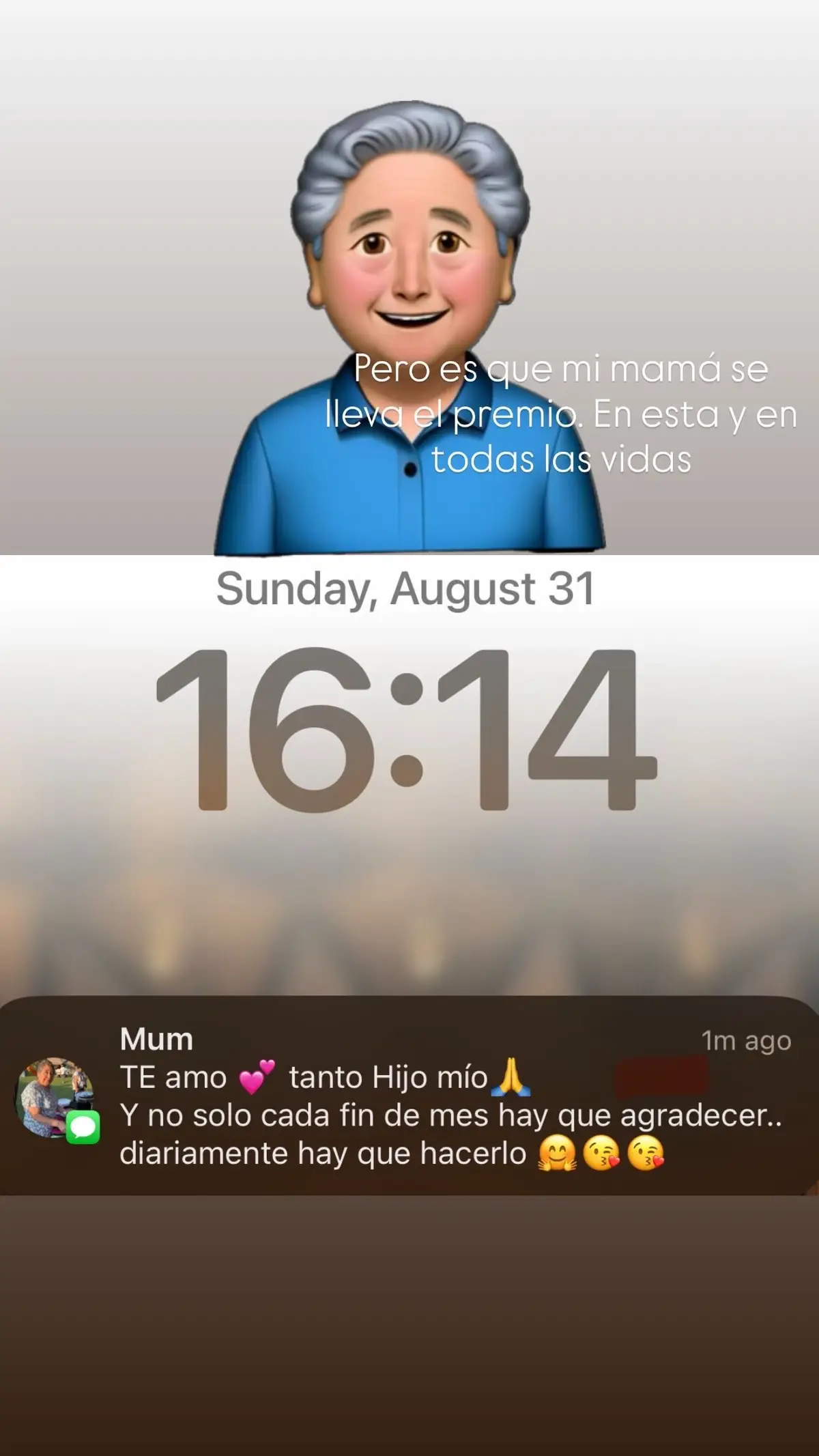 Rico por las personitas con corazón tierno que me rodean como mi mamá 🏆