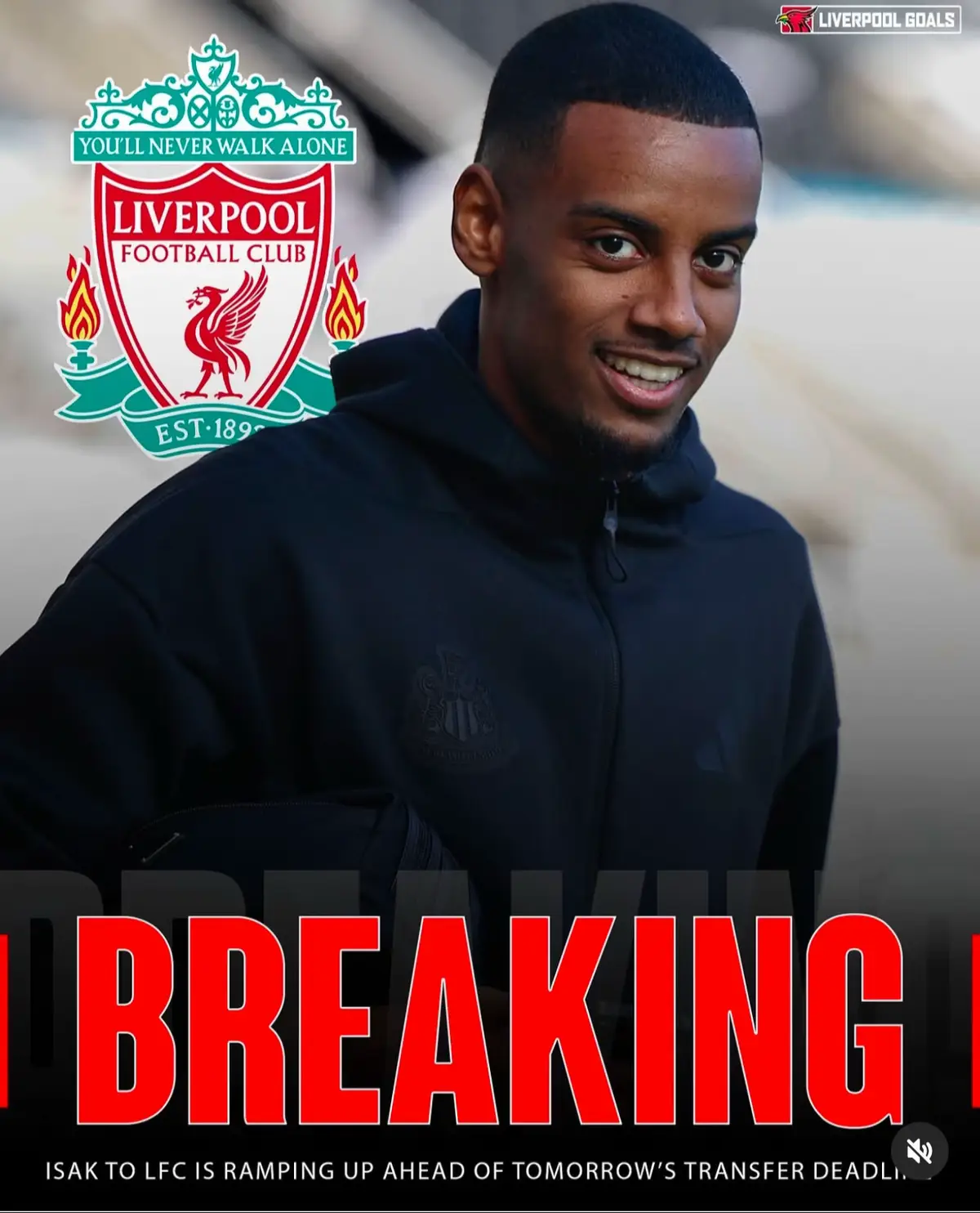 @Leosgoals BREAKING: Talks regarding Alexander Isak's potential move from Newcastle United to Liverpool are ramping up ahead of tomorrow's transfer deadline. Newcastle have been proceeding with scenario planning in recent days under the impression that this move will happen. Their hope is that a deal reaches £130m but there is no guarantee that Liverpool will hit that number (Via @davidornstein). Do you think we'll find an agreement before the end of the window? #🛑 #lfcf #liverpool 