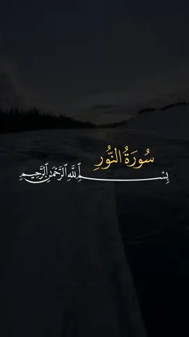 سورة - النور 🎙️قارئ :- سلمان العتیبي [وَقُلْ لِلْمُؤْمِنَاتِ يَغْضُضْنَ مِنْ أَبْصَارِهِنَّ]  به‌ ئافره‌تانی باوه‌ڕداریش بڵێ: با چاوی خۆیان بپۆشن له‌ تێڕوانینی پیاوانی نامه‌حره‌م #quran #fyp #quran_alkarim #explore 