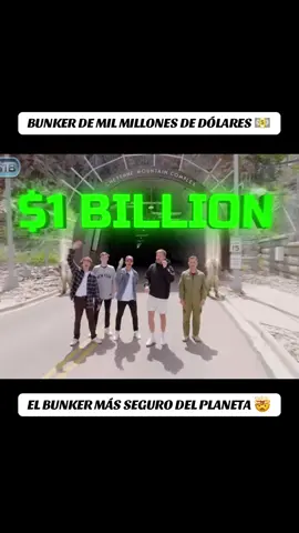 Bunker de MIL MILLONES DE DÓLARES #bunker #dolares #mrbeast #fyp #1billon 