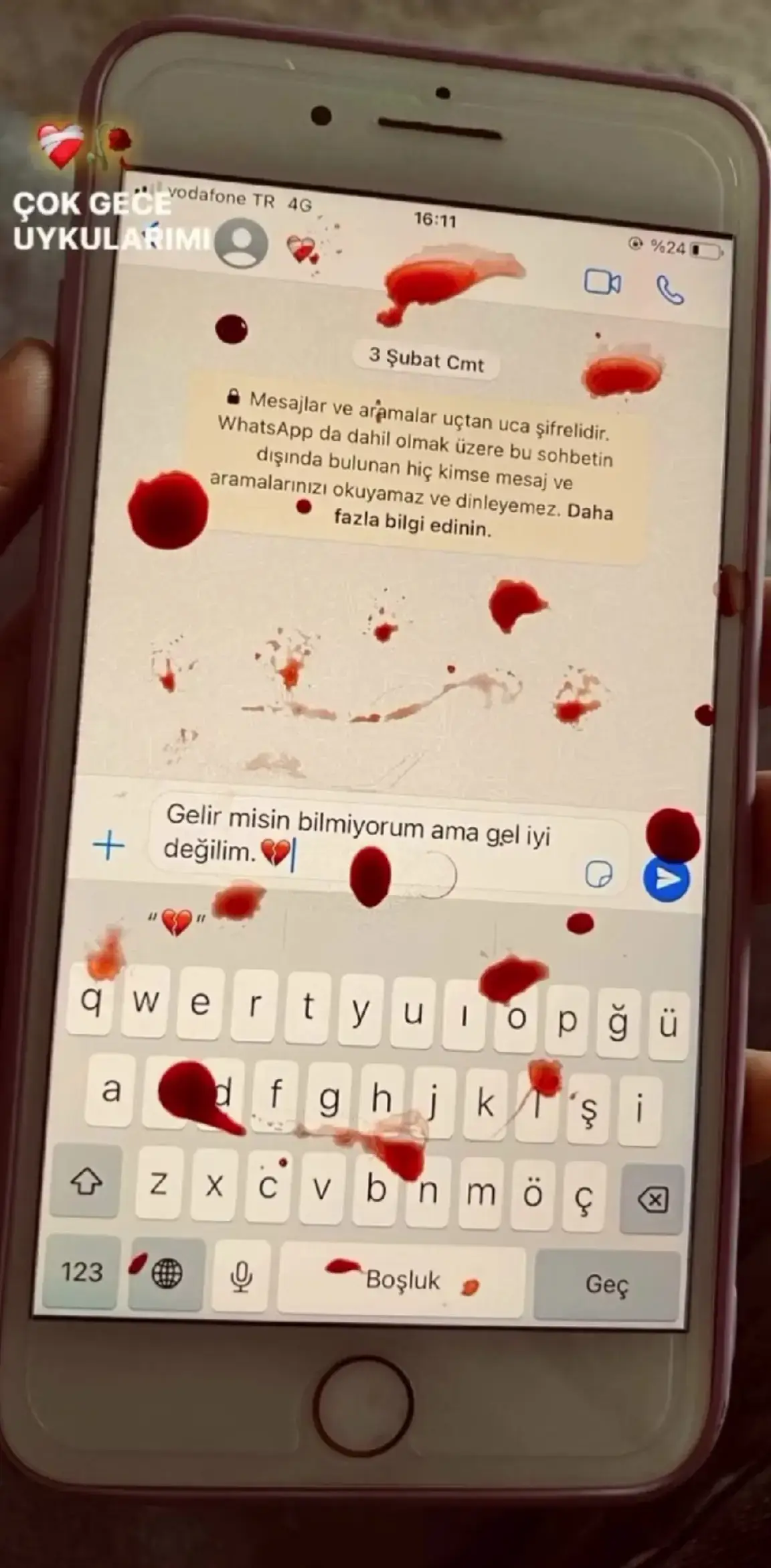 bu mesaj kime ait oldunu bilen varmı? ben çok iyi biliyorum mesela!🥲